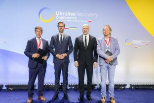 Денис Шмигаль на URC2026 провів низку двосторонніх зустрічей та домовився про посилення підтримки енергосектору України  