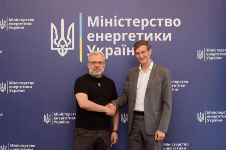 Фінансова допомога для нарощування потужностей розподіленої генерації: зустріч Германа Галущенка і керівництва ЄБРР