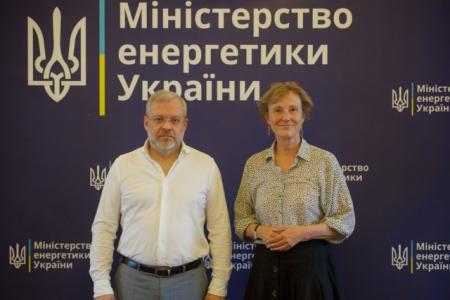 Міністр енергетики України Герман Галущенко провів зустріч з Надзвичайним і Повноважним Послом Німеччини в Україні Анкою Фельдгузен.