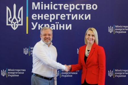 Міністр енергетики України Герман Галущенко провів зустріч з Надзвичайним і Повноважним Послом США в Україні Бріджит Брінк.