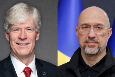 Денис Шмигаль провів зустріч з Міністром енергетики та природних ресурсів Канади Тімом Ходжсоном