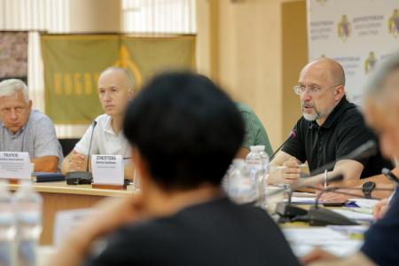 Денис Шмигаль на Дніпропетровщині провів нараду щодо підготовки регіону до осінньо-зимового періоду