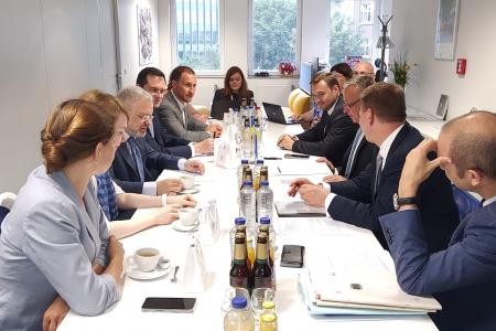 Герман Галущенко і чеській міністр промисловості і торгівлі Йозеф Сікела обговорили участь Чехії у відбудові енергосектору України