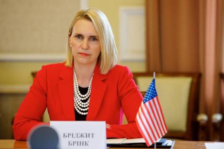 Надзвичайний і Повноважний Посол США в Україні Бріджит Брінк.