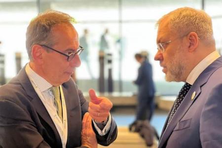 Делегація Міністерства енергетики України на чолі з міністром Германом Галущенком взяла участь у роботі Міжнародної конференції з питань відновлення України