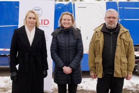USAID передало Україні газотурбінну мобільну електростанцію для забезпечення потреб в електроенергії 
