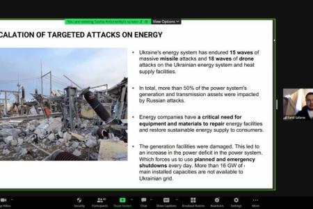 «Співпраця для відновлення української енергетичної інфраструктури»