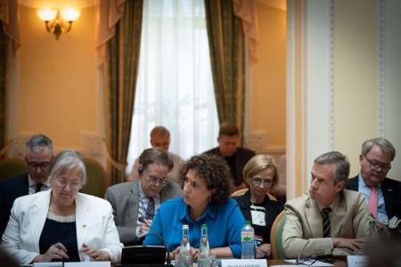 Герман Галущенко взяв участь у зустрічі з представниками іноземних дипустанов щодо реалізації Формули миру Президента Володимира Зеленського
