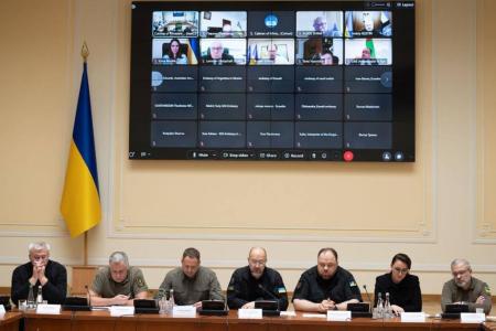 Герман Галущенко взяв участь у зустрічі з представниками іноземних дипустанов щодо реалізації Формули миру Президента Володимира Зеленського