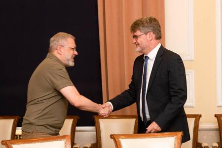 Герман Галущенко обговорив з послом Франції Гаелем Весьєром співпрацю у відновленні енергосектору