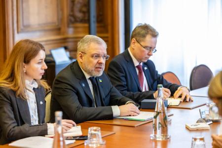 зустріч Германа Галущенка і генсека Організації економічного співробітництва та розвитку Матіаса Кормана