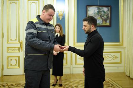 Енергетики отримали державні нагороди від Президента України