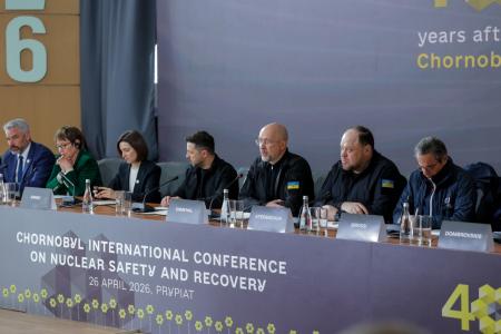 На Чорнобильській АЕС відбулися пам’ятні заходи та Міжнародна конференція до 40-х роковин катастрофи