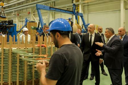 Денис Шмигаль: Розширюємо співпрацю з провідним виробником трансформаторного обладнання Азербайджану