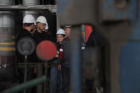 Денис Шмигаль відвідав енергетичний об’єкт на Київщині та ознайомився з ходом відновлювальних робіт