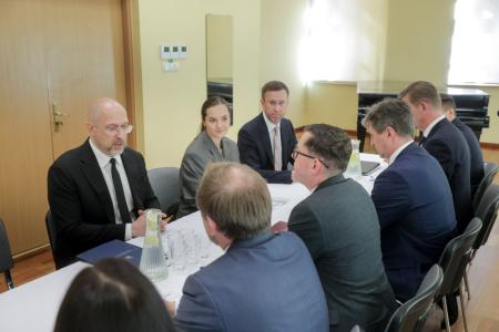 Денис Шмигаль у Ґданську провів зустріч з Міністром енергетики Польщі Мілошем Мотикою
