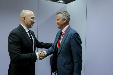 Денис Шмигаль на URC2026 провів низку двосторонніх зустрічей та домовився про посилення підтримки енергосектору України  