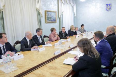 Денис Шмигаль провів зустріч з Президенткою ЄБРР Оділь Рено-Бассо