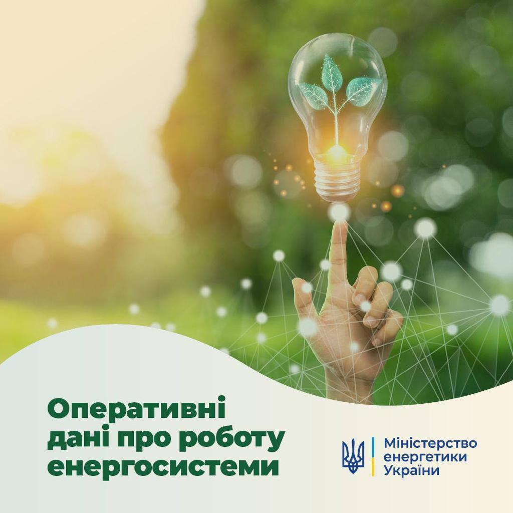 Ситуація в енергосистемі на 20 червня: вийшов з ремонту черговий енергоблок теплової генерації, внаслідок нічного дронового обстрілу пошкоджено мережі у Київській та Миколаївській областях 