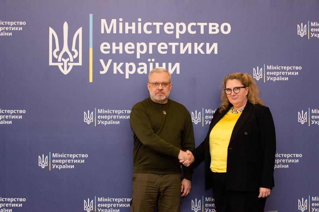 Співпраця у розвитку розподіленої генерації та радіаційна безпека: зустріч Германа Галущенка та Посла Норвегії в Україні Хелене Санд Андерсен 