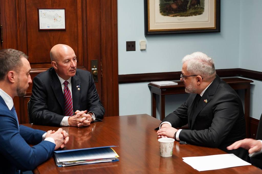 Продовження підтримки України і санкції проти росії: зустріч Германа Галущенка і сенатора Піта Рікеттса