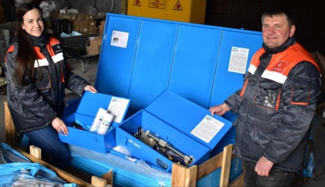 Міжнародна допомога: газовики прифронтових областей отримали 20 тонн обладнання від чеських партнерів