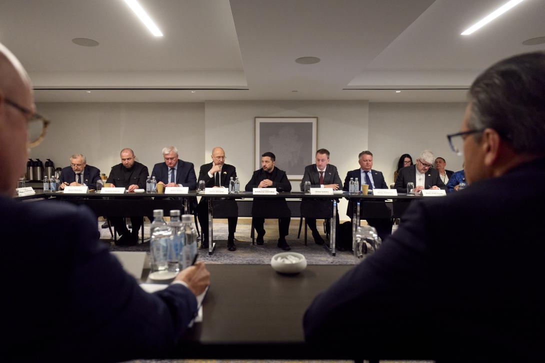 Денис Шмигаль взяв участь у зустрічі Володимира Зеленського із канадським бізнесом у Торонто
