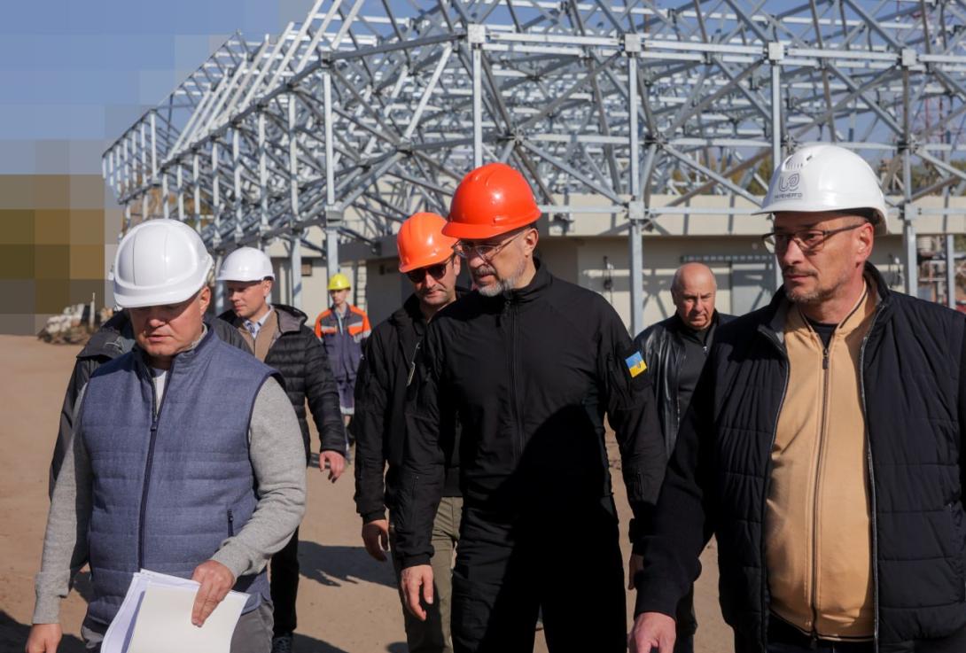 Денис Шмигаль ознайомився з поточним станом енергетичних об’єктів прикордонної Чернігівщини